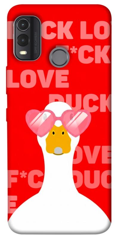Чехол itsPrint Lovely duck для Nokia G11 Plus, любовь, купить оптом с доставкой