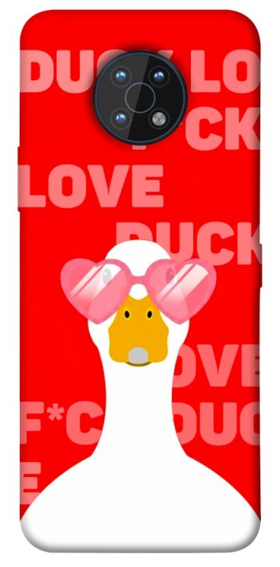 Чехол itsPrint Lovely duck для Nokia G50, любовь, купить оптом с доставкой