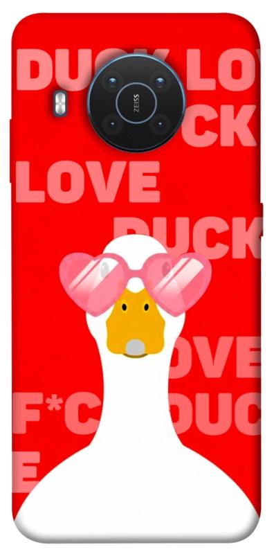 Чехол itsPrint Lovely duck для Nokia X10 / X20, любовь, купить оптом с доставкой