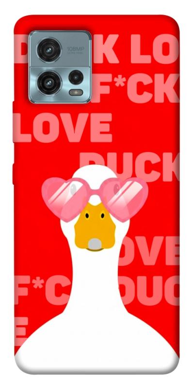 Чехол itsPrint Lovely duck для Motorola Moto G72, любовь, купить оптом с доставкой