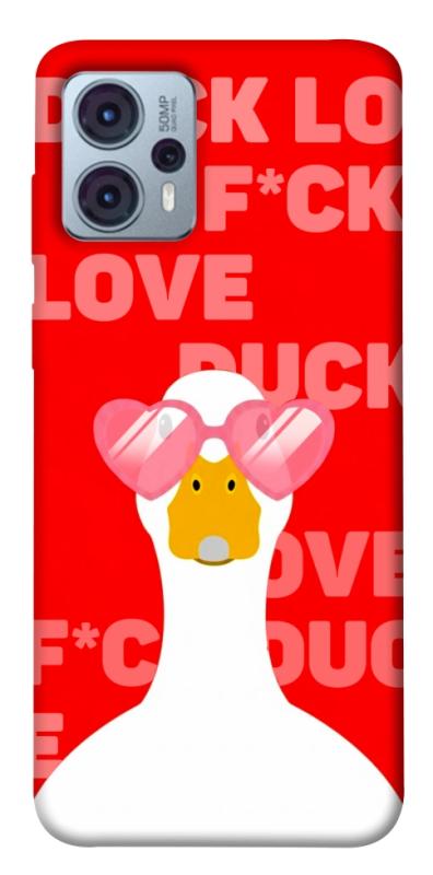 Чехол itsPrint Lovely duck для Motorola Moto G23, любовь, купить оптом с доставкой