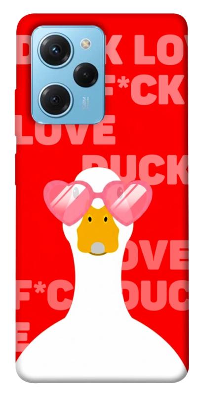 Чехол itsPrint Lovely duck для Xiaomi Poco X5 Pro 5G, любовь, купить оптом с доставкой