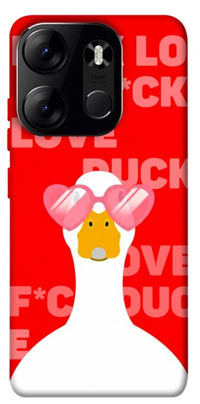 Чехол itsPrint Lovely duck для Tecno Spark Go 2023, любовь, купить оптом с доставкой