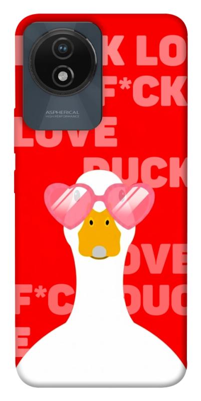 Чохол itsPrint Lovely duck для Vivo Y02, кохання, купити оптом з доставкою