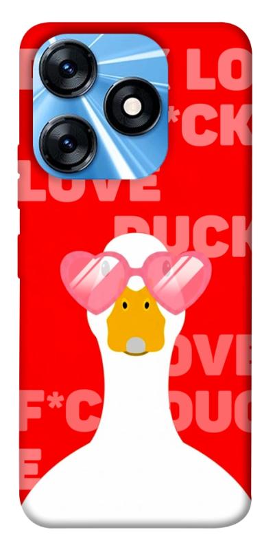 Чехол itsPrint Lovely duck для TECNO Spark 10 Pro, любовь, купить оптом с доставкой