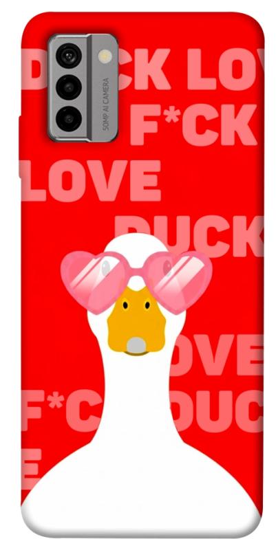 Чехол itsPrint Lovely duck для Nokia G22, любовь, купить оптом с доставкой