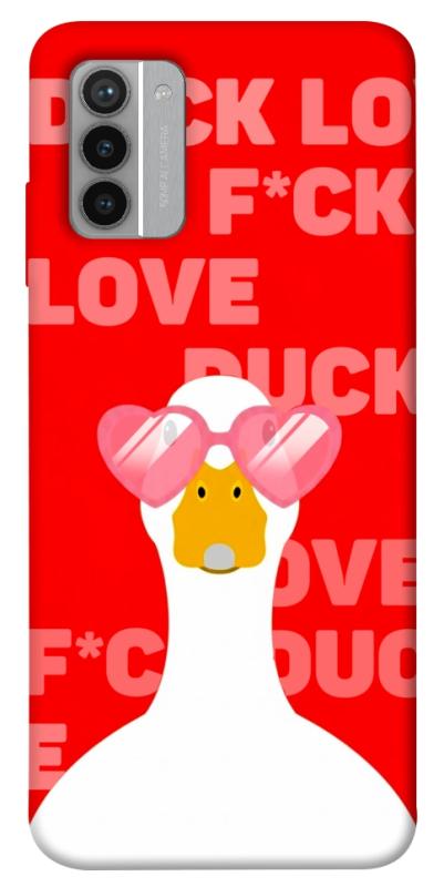 Чехол itsPrint Lovely duck для Nokia G42, любовь, купить оптом с доставкой