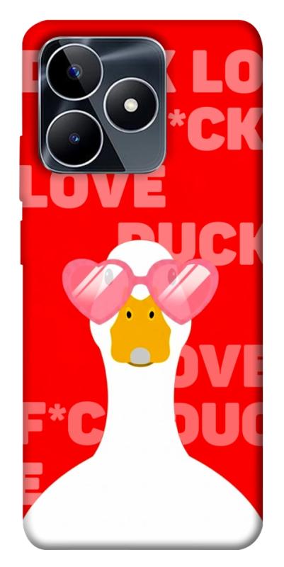 Чехол itsPrint Lovely duck для Realme C53, любовь, купить оптом с доставкой