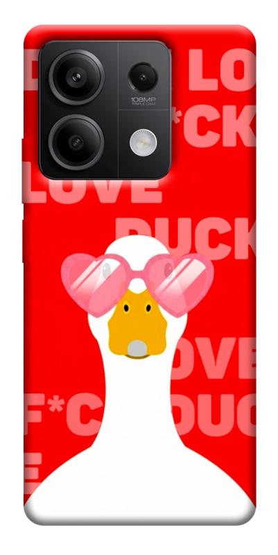 Чехол itsPrint Lovely duck для Xiaomi Redmi Note 13 5G, любовь, купить оптом с доставкой