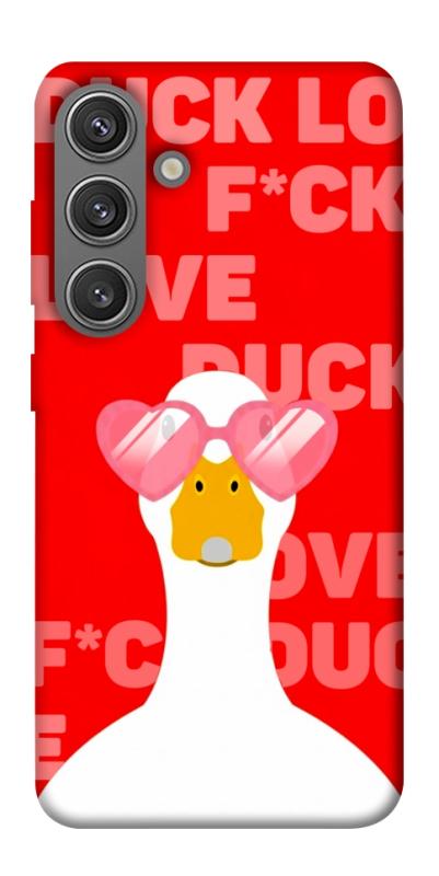 Чехол itsPrint Lovely duck для Samsung Galaxy S24, любовь, купить оптом с доставкой