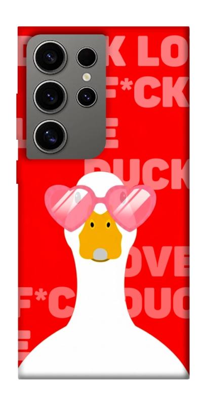 Чехол itsPrint Lovely duck для Samsung Galaxy S24 Ultra, любовь, купить оптом с доставкой