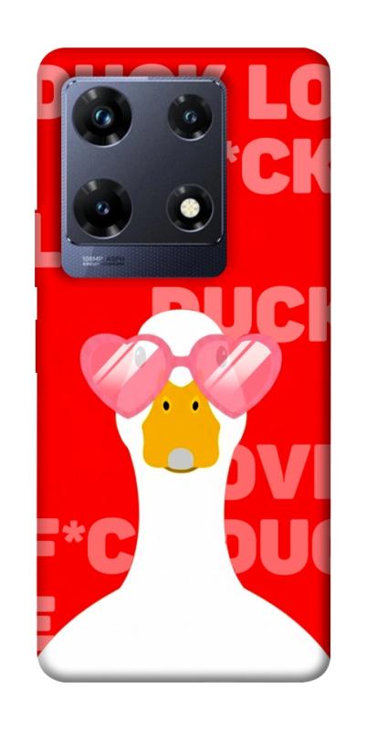 Чехол itsPrint Lovely duck для Infinix Note 30 Pro, любовь, купить оптом с доставкой