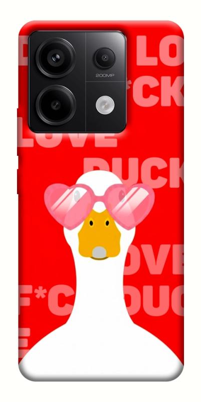 Чехол itsPrint Lovely duck для Xiaomi Redmi Note 13 Pro 4G, любовь, купить оптом с доставкой
