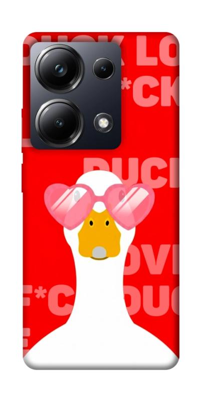 Чехол itsPrint Lovely duck для Xiaomi Redmi Note 13 Pro 4G, любовь, купить оптом с доставкой
