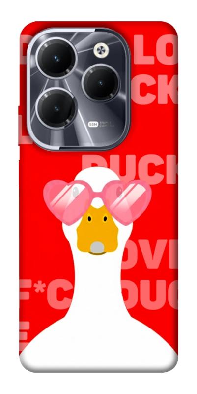 Чохол itsPrint Lovely duck для Infinix Hot 40, кохання, купити оптом з доставкою