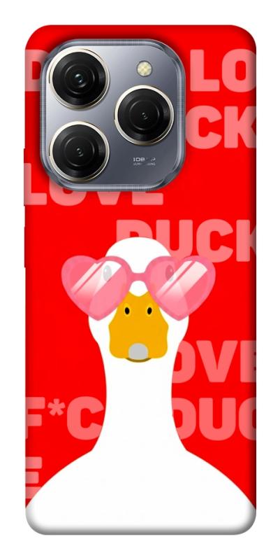 Чехол itsPrint Lovely duck для TECNO Spark 20 Pro, любовь, купить оптом с доставкой