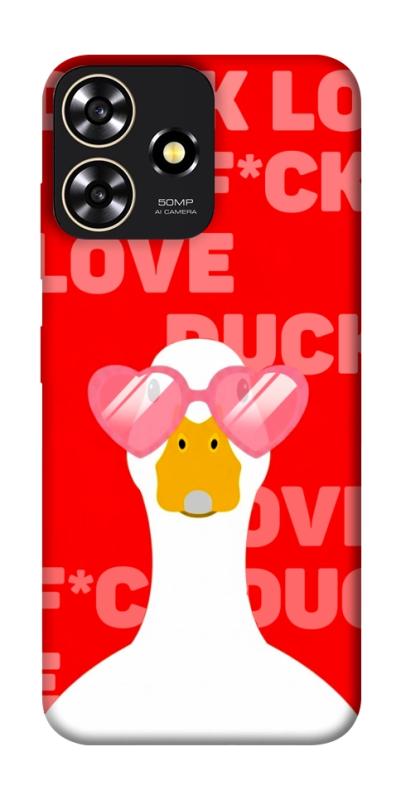 Чехол itsPrint Lovely duck для ZTE Blade A73 4G, любовь, купить оптом с доставкой