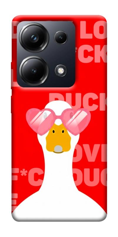 Чехол itsPrint Lovely duck для Xiaomi Redmi 13 4G / Poco M6 4G, любовь, купить оптом с доставкой