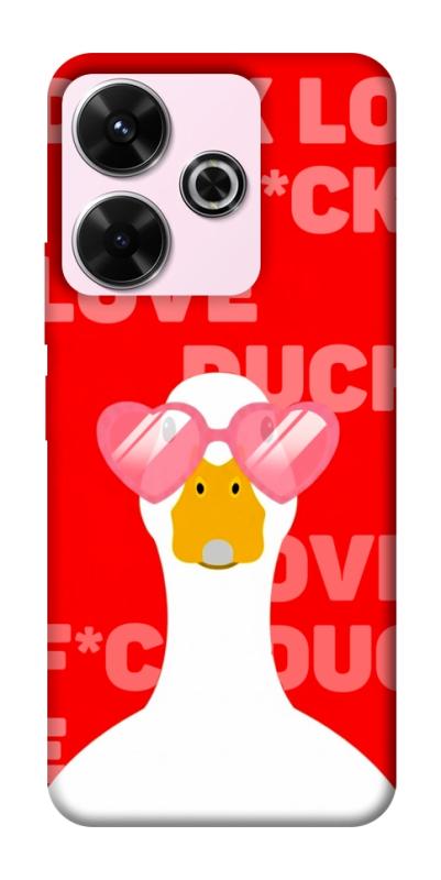 Чехол itsPrint Lovely duck для Xiaomi Redmi 13 4G / Poco M6 4G, любовь, купить оптом с доставкой