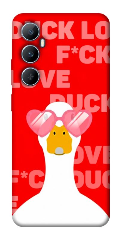 Чехол itsPrint Lovely duck для Realme C65 4G, любовь, купить оптом с доставкой