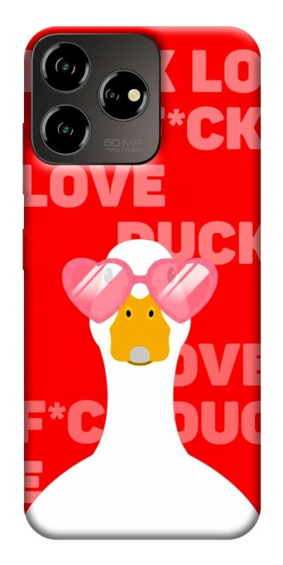 Чехол itsPrint Lovely duck для ZTE Blade V50 Desing 4G, любовь, купить оптом с доставкой