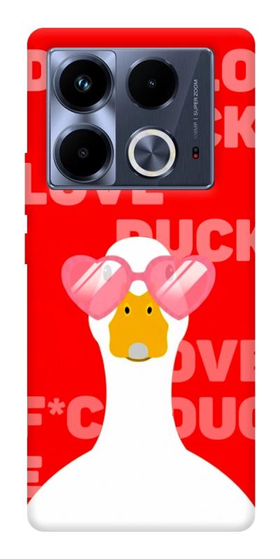 Чехол itsPrint Lovely duck для Infinix Note 40 4G, любовь, купить оптом с доставкой