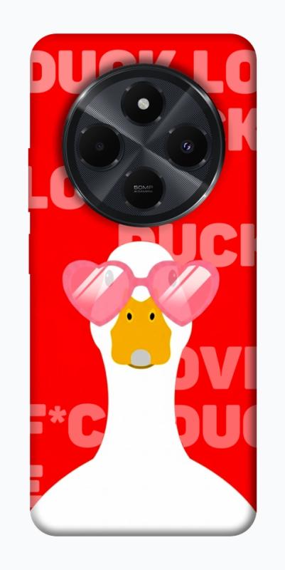 Чехол itsPrint Lovely duck для Xiaomi Redmi 14C / Poco C75, любовь, купить оптом с доставкой
