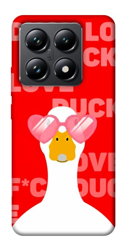 Чехол itsPrint Lovely duck для Xiaomi 14T Pro, любовь, купить оптом с доставкой
