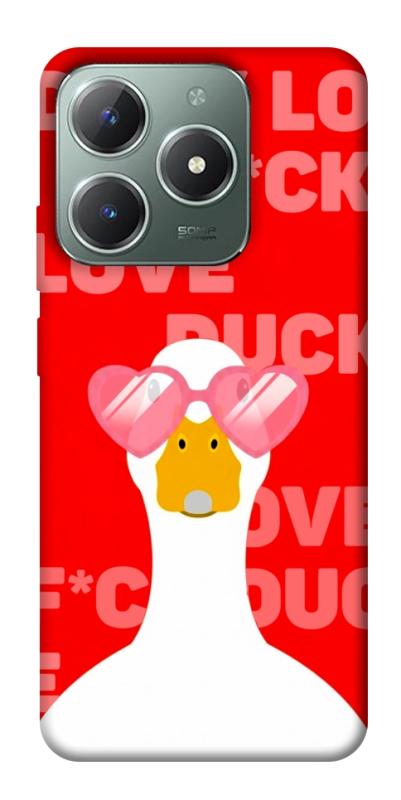 Чехол itsPrint Lovely duck для Realme C61 4G, любовь, купить оптом с доставкой
