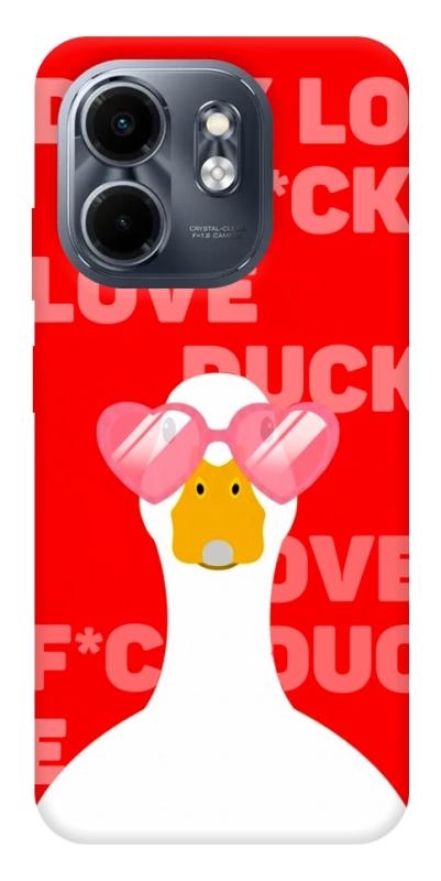 Чехол itsPrint Lovely duck для Infinix Smart 9 4G / Hot 50i, любовь, купить оптом с доставкой