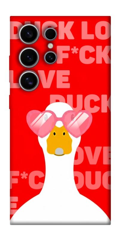 Чехол itsPrint Lovely duck для Samsung Galaxy S25 Ultra, любовь, купить оптом с доставкой
