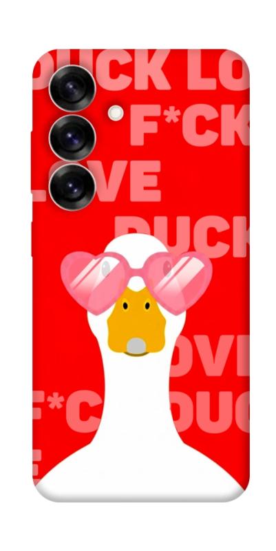 Чехол itsPrint Lovely duck для Samsung Galaxy S25, любовь, купить оптом с доставкой
