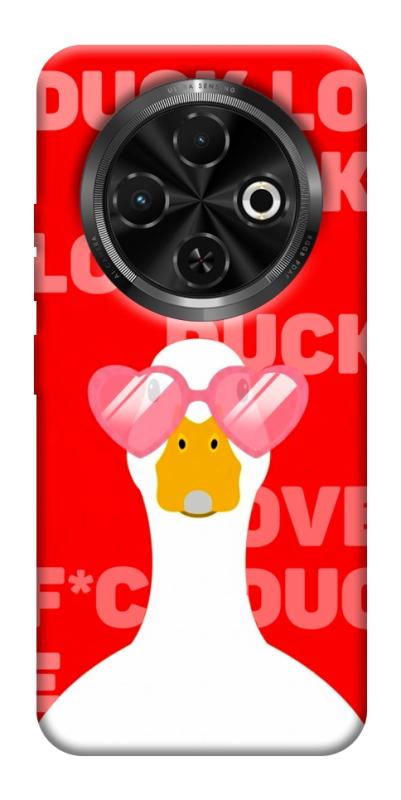 Чохол itsPrint Lovely duck для TECNO Spark 30C, кохання, купити оптом з доставкою