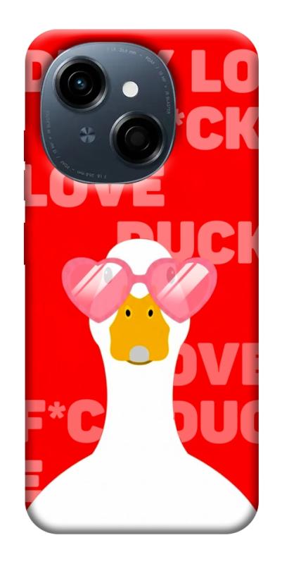Чехол itsPrint Lovely duck для TECNO Spark Go 1, любовь, купить оптом с доставкой