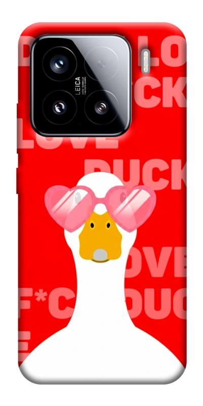 Чехол itsPrint Lovely duck для Xiaomi 15, любовь, купить оптом с доставкой