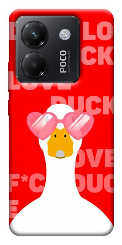 Чехол itsPrint Lovely duck для Xiaomi Poco M7 Pro 5G, любовь, купить оптом с доставкой