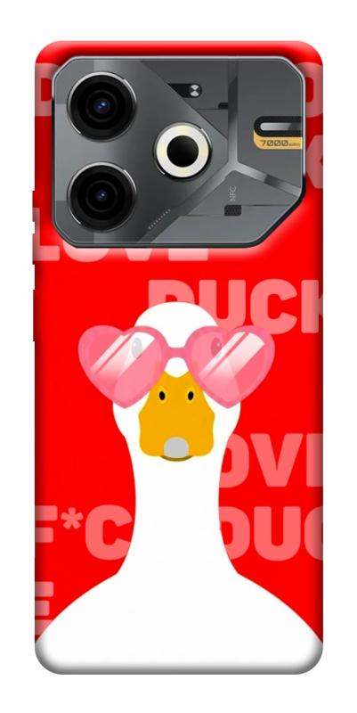 Чехол itsPrint Lovely duck для TECNO Pova 6 Neo (LI6), любовь, купить оптом с доставкой