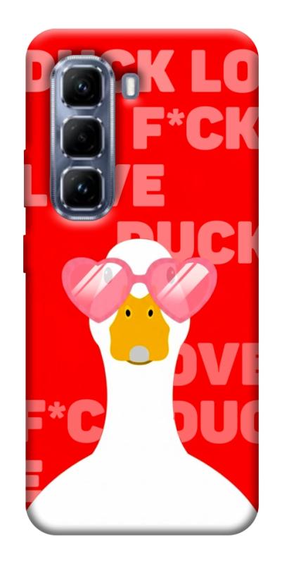 Чехол itsPrint Lovely duck для Infinix Hot 50 Pro, любовь, купить оптом с доставкой