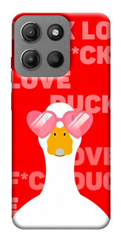 Чехол itsPrint Lovely duck для Motorola Moto G15 4G, любовь, купить оптом с доставкой
