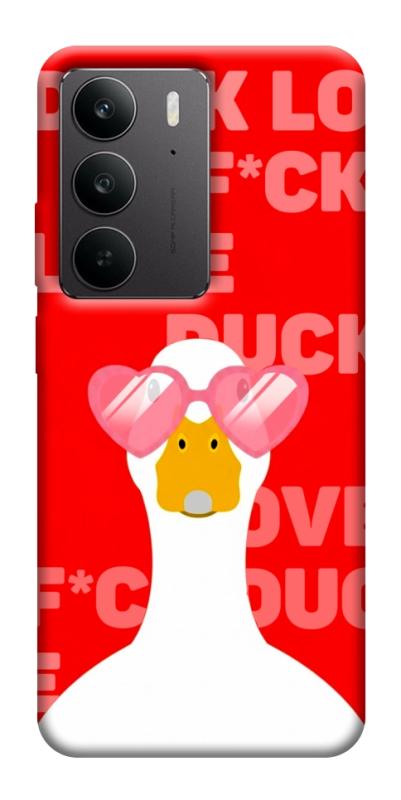 Чехол itsPrint Lovely duck для Realme C75, любовь, купить оптом с доставкой