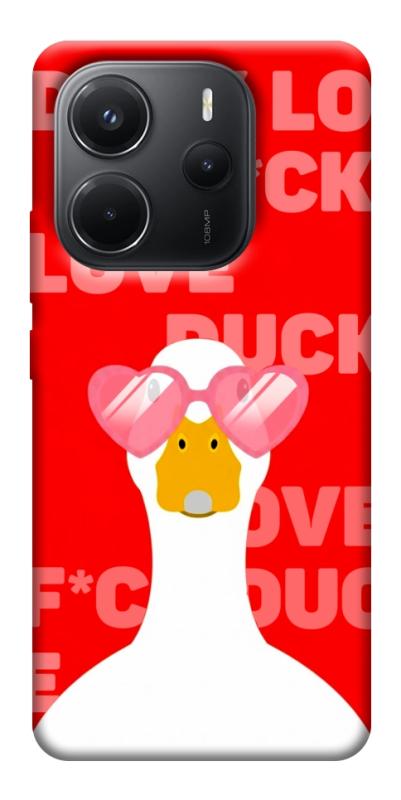 Чехол itsPrint Lovely duck для Xiaomi Redmi Note 14 4G (Europe version), любовь, купить оптом с доставкой