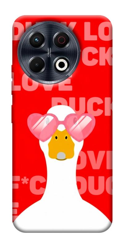 Чехол itsPrint Lovely duck для TECNO Spark 30 Pro (KL7), любовь, купить оптом с доставкой