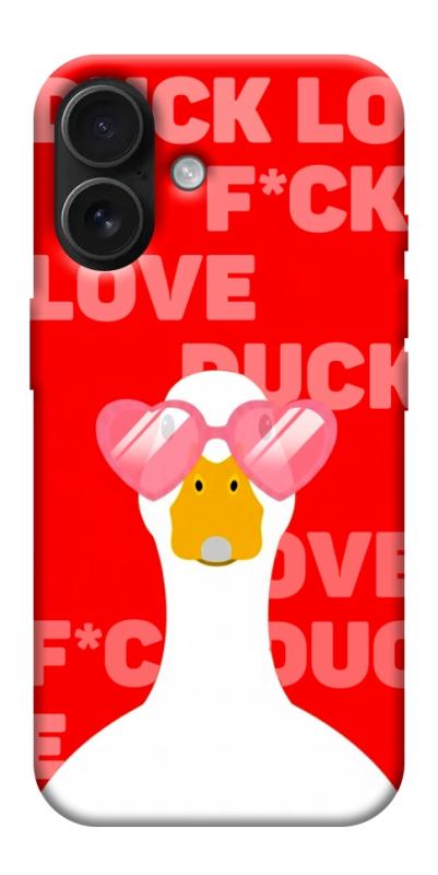 Чехол itsPrint Lovely duck для Apple iPhone 17 (6.3"), любовь, купить оптом с доставкой