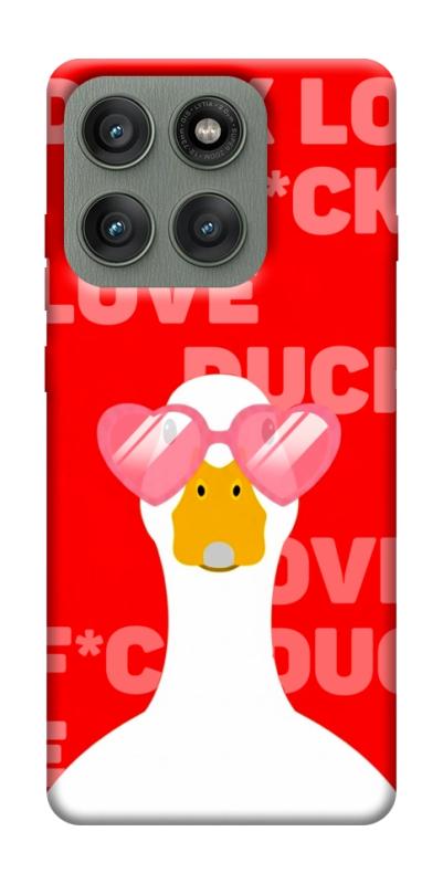 Чехол itsPrint Lovely duck для Motorola Edge 60 Pro, любовь, купить оптом с доставкой