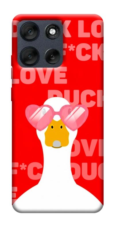 Чехол itsPrint Lovely duck для Motorola Moto G56 5G, любовь, купить оптом с доставкой