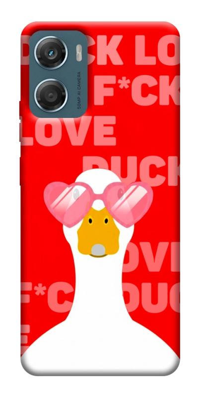 Чехол itsPrint Lovely duck для Motorola Moto G06, любовь, купить оптом с доставкой