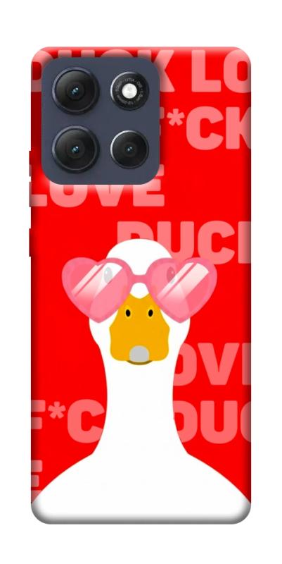 Чехол itsPrint Lovely duck для Motorola Moto G86 Power, любовь, купить оптом с доставкой