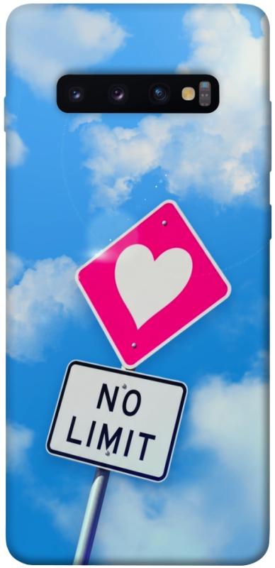 Чехол itsPrint No limit sigh для Samsung Galaxy S10+, любовь, купить оптом с доставкой