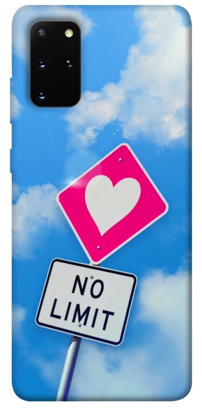 Чехол itsPrint No limit sigh для Samsung Galaxy S20+, любовь, купить оптом с доставкой