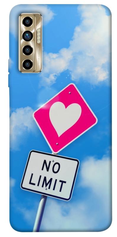 Чехол itsPrint No limit sigh для TECNO Camon 17P, любовь, купить оптом с доставкой